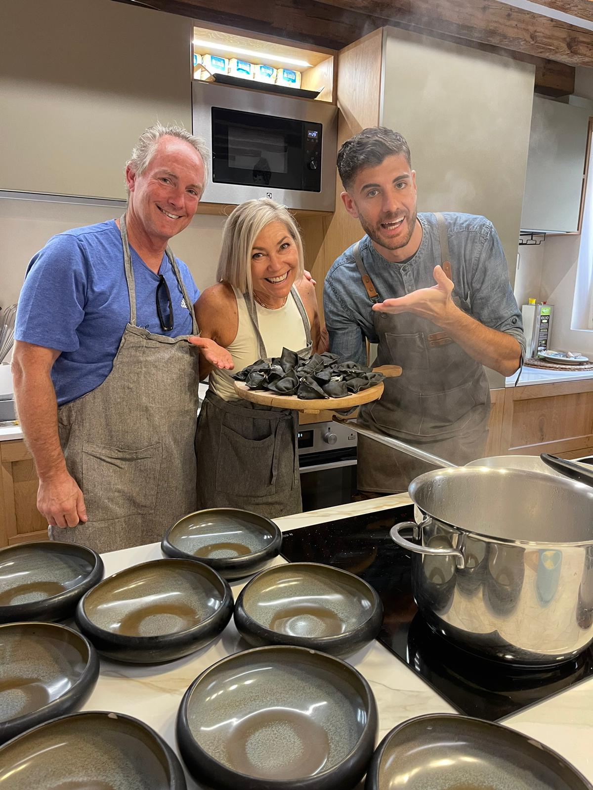Cooking on the Blockbuster tour