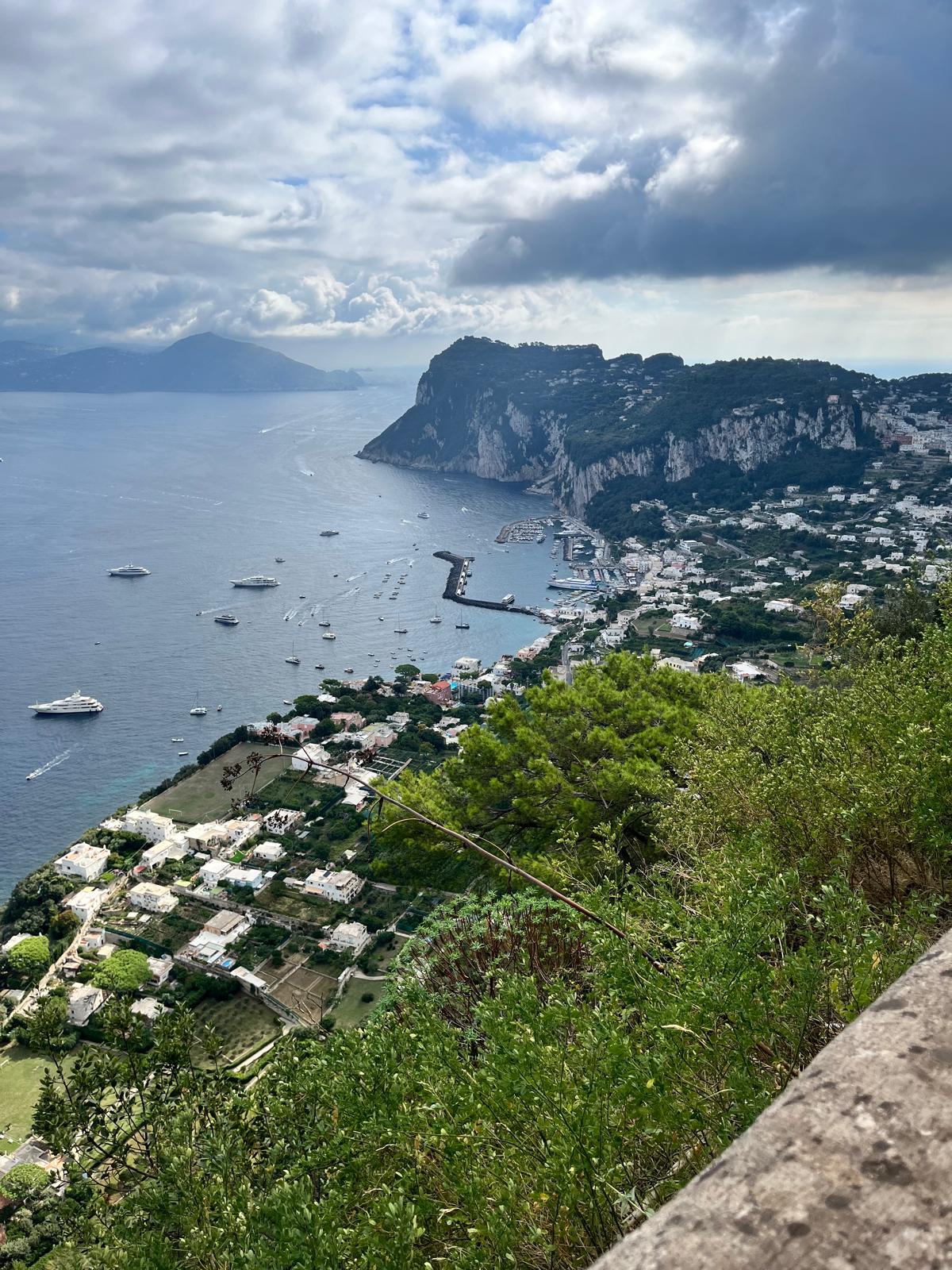 The Southern Italian coast